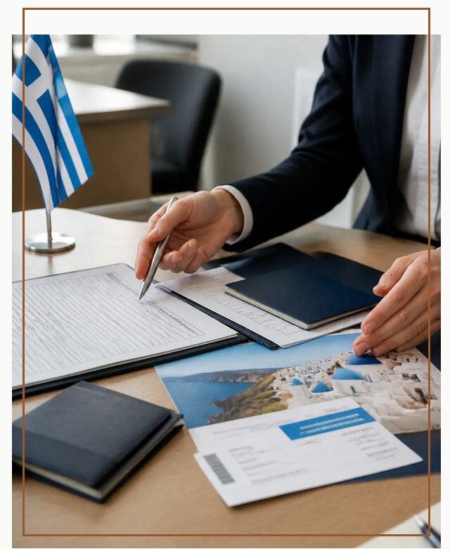 Оформление визы в Грецию для поездки и отдыха в Кингисеппе