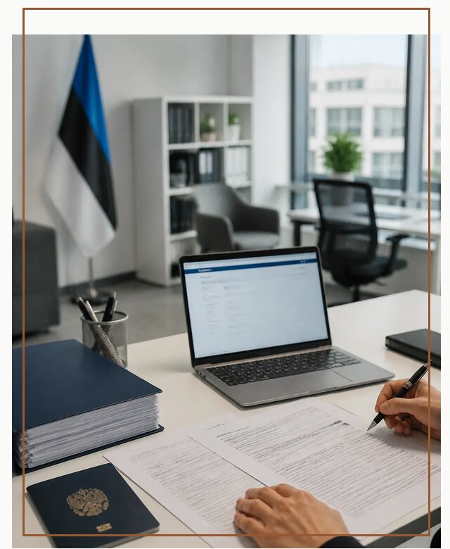 Оформление ВНЖ в Эстонии для переезда и легального проживания в Кингисеппе