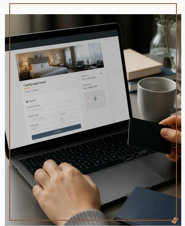 Оплата бронирования Booking в Кингисеппе по цене от 4673 р. | Гиперактив-Кгп